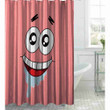 Patrick Star Fictional Cartoon Characters Bathroom Shower Curtain  Fashionable Home Decor