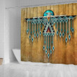 Thunderbird Native American Shower Curtains Water Resistant For Bathroom Decor