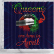 Inspired Queens Are Born In April African 3D Printed Shower Curtain Bathroom Decor