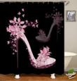 The Flower Clogs Painting 3D Printed Shower Curtain Gift Home Decoration