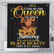 I'M A Strong Melanin Queen Was Born In January 3D Printed Shower Curtain Bathroom Decor