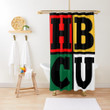 Trendy Afrocentric Art Shower Curtain Hbcu African Themed Bathroom Decor Accessories