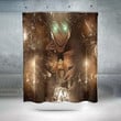 Eren Yeager Transforming Into Full Titan - 3D Printed Attack On Titan Shower Curtain