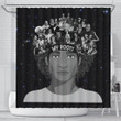 Cool Afro Male My African Roots African American Art Shower Curtains