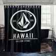 Hawai Volcom Stone Est 1991  Shower Curtain Bathroom Decor Fashion Design Special Gift