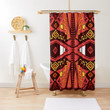 Trendy Afrocentric Art Shower Curtain African Themed Bathroom Decor Accessories