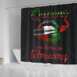 Trendy Queens Are Born In February   3D Printed Shower Curtain Bathroom Decor