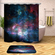 Galaxy Space 3D Printed Shower Curtain Best Home Decor Gift