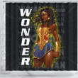 Nice Wonder Afro Woman Black History Shower Curtains
