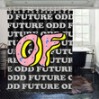 Odd Future Od Donuts Brand Shower Curtains Vibrant Color High Quality Unique For Good Vibes Home Decor