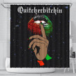 Cute Quiteherbitchin Afro Pride Black African American 3D Printed Shower Curtain Bathroom Decor