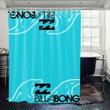 Billabong Wave Shining Sportwear 3D Printed Shower Curtain Bathroom Decor