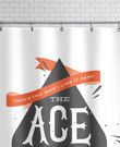 Ace Shower Curtain Poker Card Shower Curtain  High Quality Custom Design Home Decor Special Gift
