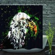 The Eagle Colorful Art Painting 3D Printed Shower Curtain