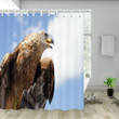 Eagle Wildlife Bathroom Decor 3D Printed Shower Curtain