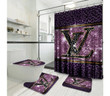 Lv Luxury Type 57 Shower Curtain Waterproof Luxury Bathroom Mat Set Luxury Brand Shower Curtain Luxury Window Curtains
