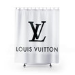 Lv Luxury Type 75 Shower Curtain Waterproof Luxury Bathroom Mat Set Luxury Brand Shower Curtain Luxury Window Curtains