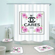 Chanel Shower Curtain Flowers Set Luxury Bathroom Mat Set Luxury Brand Shower Curtain Luxury Window Curtains