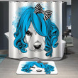 The Cute Dog Graphic Design 3D Printed Shower Curtain Gift Home Decoration