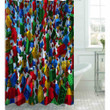 Lego Image  Bathroom Shower Curtain Waterproof Size Options  Fashion Design