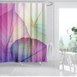 Leaves Morning Glory Art Design 3D Printed Shower Curtain Gift For Home