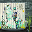 Bear I And My Beast Friend 3D Printed Shower Curtain Home Decor Gift