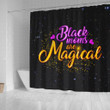Pretty Black Moms Are Magical   3D Printed Shower Curtain Bathroom Decor
