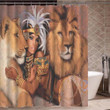 Egyptian Queen Shower Curtain  High Quality Custom Design Home Decor