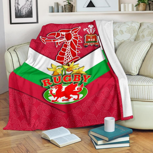 Wales National Rugby League Premium Blanket - BN21
