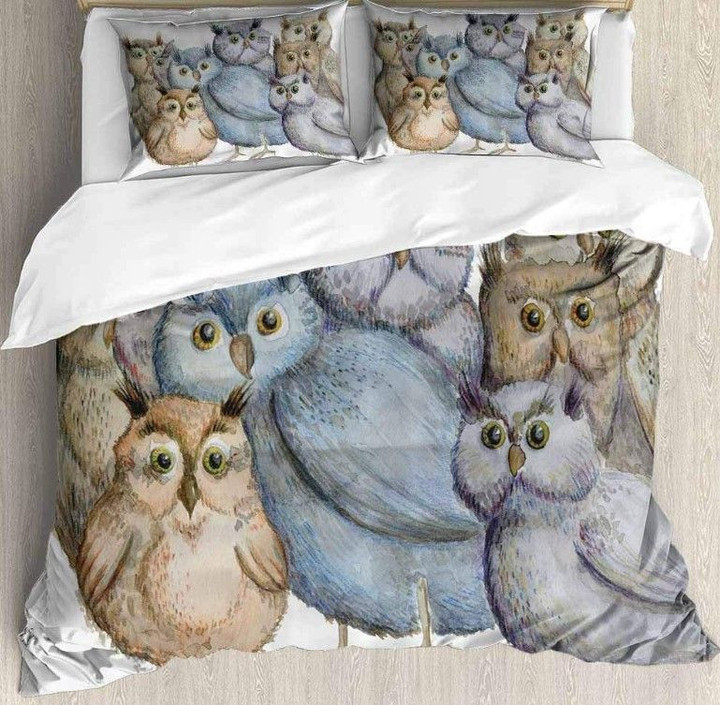 Owl Family Bedding Set Tdczy