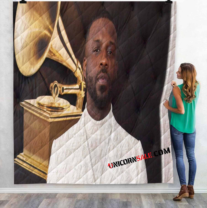 Famous Rapper Jay Rock n 3D Customized Personalized Quilt Blanket