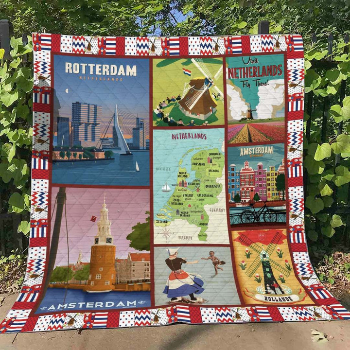 Netherlands Li0507014A Quilt Blanket