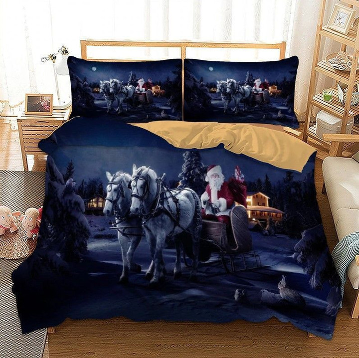 Santa Horse Bedding Set 