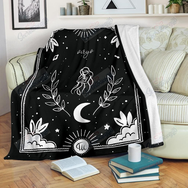Virgo Zodiac Nc2612707Cl Fleece Blanket