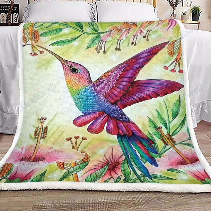 Hummingbird Xa0701705Cl Fleece Blanket