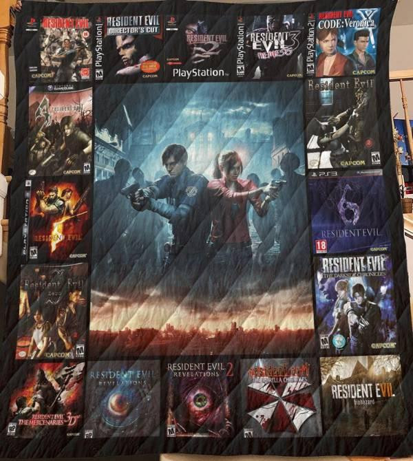 Resident Evil Quilt Blanket – Limited Quilt Blanket