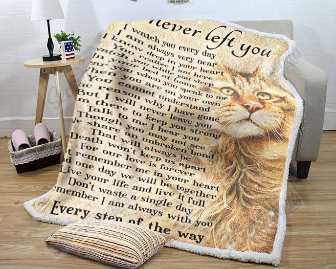 Cat I Never Left You Gs-Kl2210At Fleece Blanket