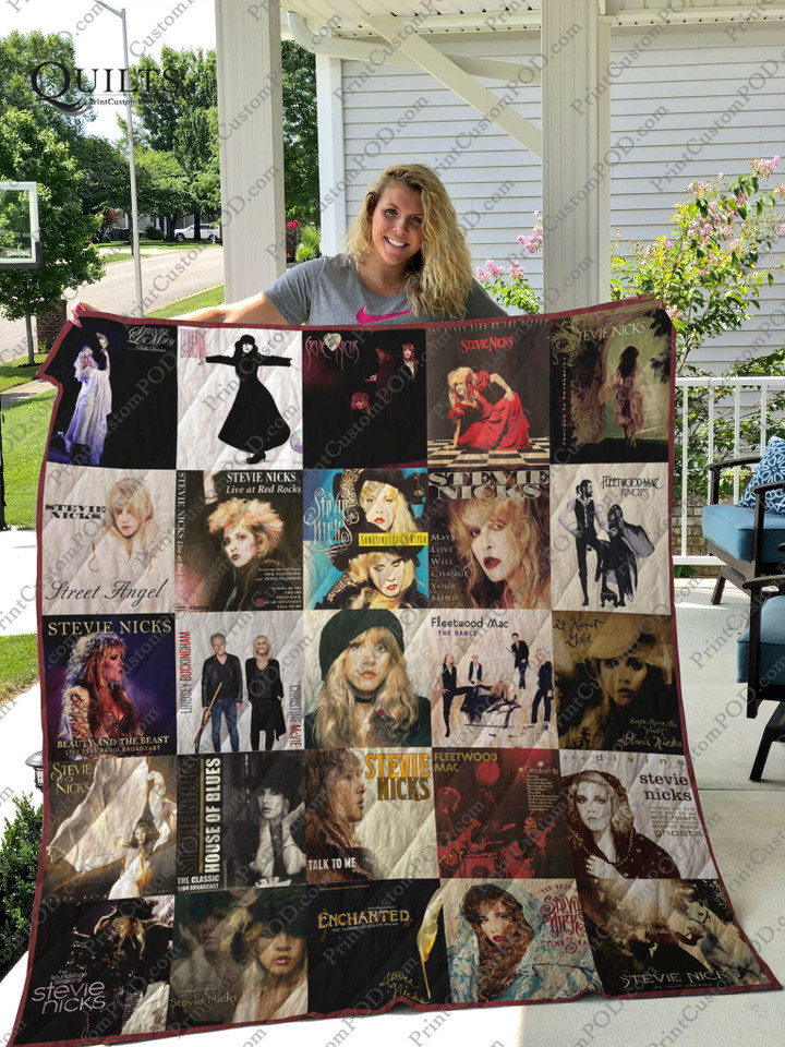 M- Stevie Nicks Quilt Blanket For Fans Ver 25
