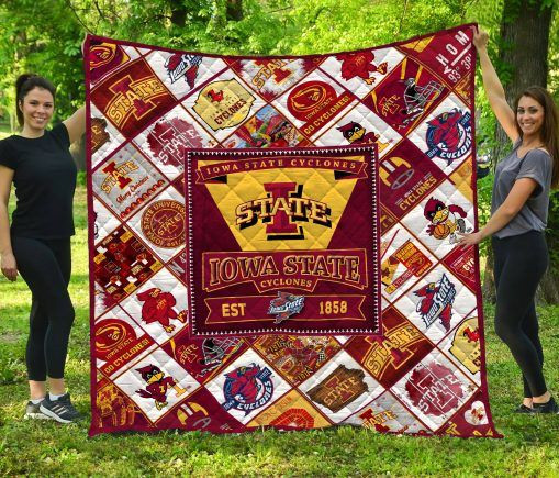 Ncaa Iowa State Cyclones 3D Customized Personalized Quilt Blanket #298