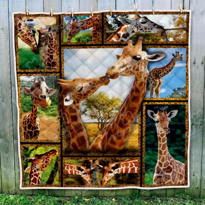 Mp2507 Giraffe – Love You Mom – Quilt