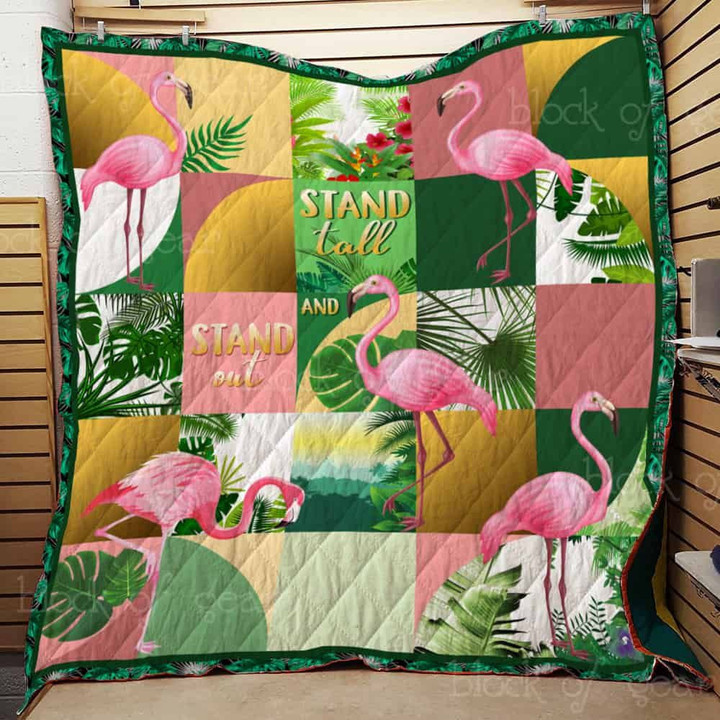 Flamingo Cl2100185Mdq Quilt Blanket