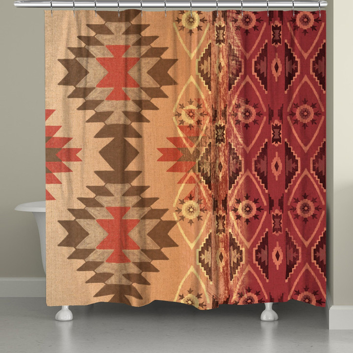 Southwest Tapestry Shower Curtain  Custom Design High Quality Home Bathroom Home Decor