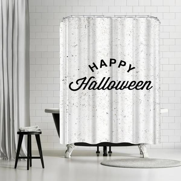 Americanflat Happy Halloween 3D Printed Shower Curtain Home Decor Gift