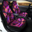 Pink Dragonfly Car Seat Cover | Universal Fit Car Seat Protector | Easy Install | Polyester Microfiber Fabric | CSC1747