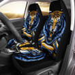 Tiger Car Seat Cover | Universal Fit Car Seat Protector | Easy Install | Polyester Microfiber Fabric | CSC1744