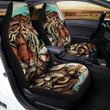 Tiger Car Seat Cover | Universal Fit Car Seat Protector | Easy Install | Polyester Microfiber Fabric | CSC1736