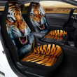 Tiger Car Seat Cover | Universal Fit Car Seat Protector | Easy Install | Polyester Microfiber Fabric | CSC1735