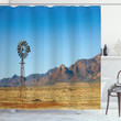 Flinders Ranges Arid Design Printed Shower Curtain Home Decor