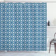 Azulejo Tiles Design Printed Shower Curtain Home Decor