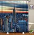 The Buildings In The City 3D Printed Shower Curtain Gift Home Decoration